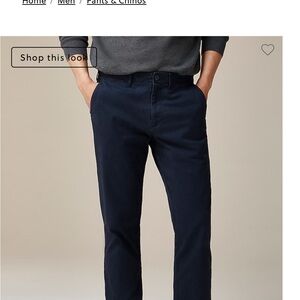 NWOT J. Crew 770 Straight Stretch Chino Pants (W 31, L 32)